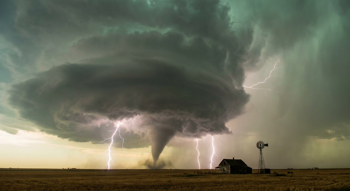 Anatomy of a Supercell: Step-by-Step Through a Tornado’s Life Cycle