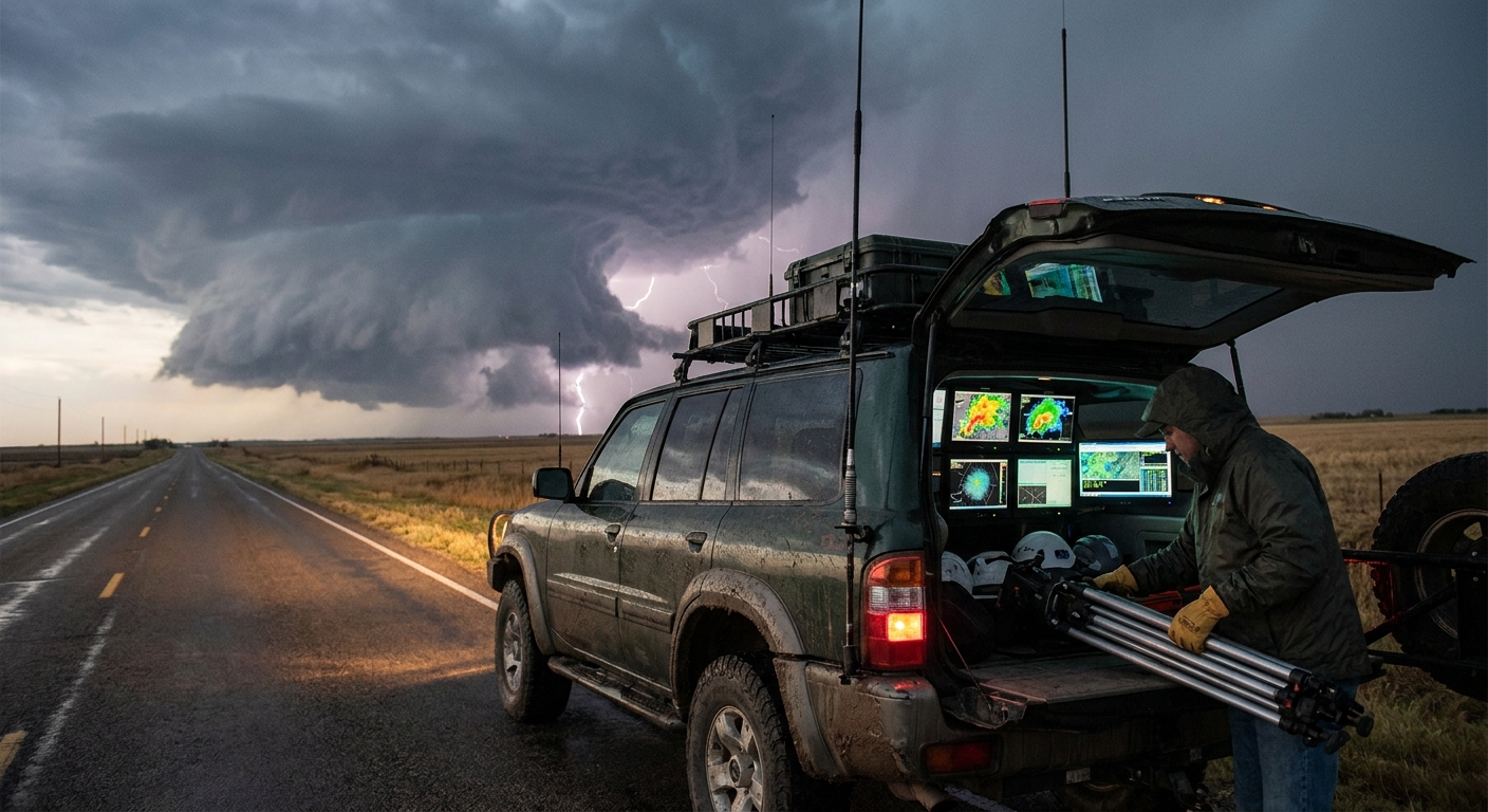 Inside the Mobile Command Rig: Building the Ultimate Weather Gear Loadout for High-Risk Chase Days