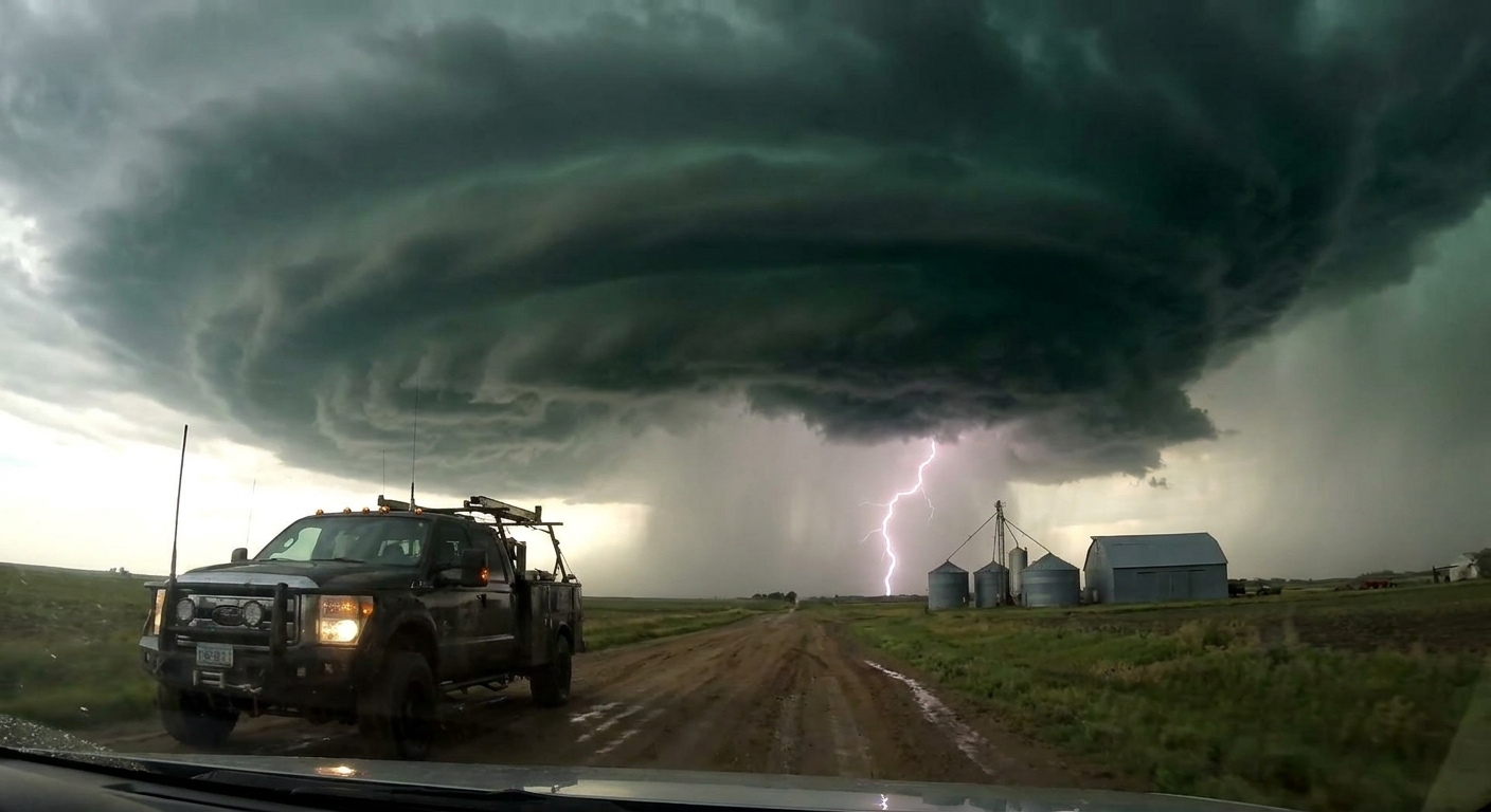 Inside the Rotating Engine: A Storm Chaser’s Guide to Supercell Anatomy and Behavior