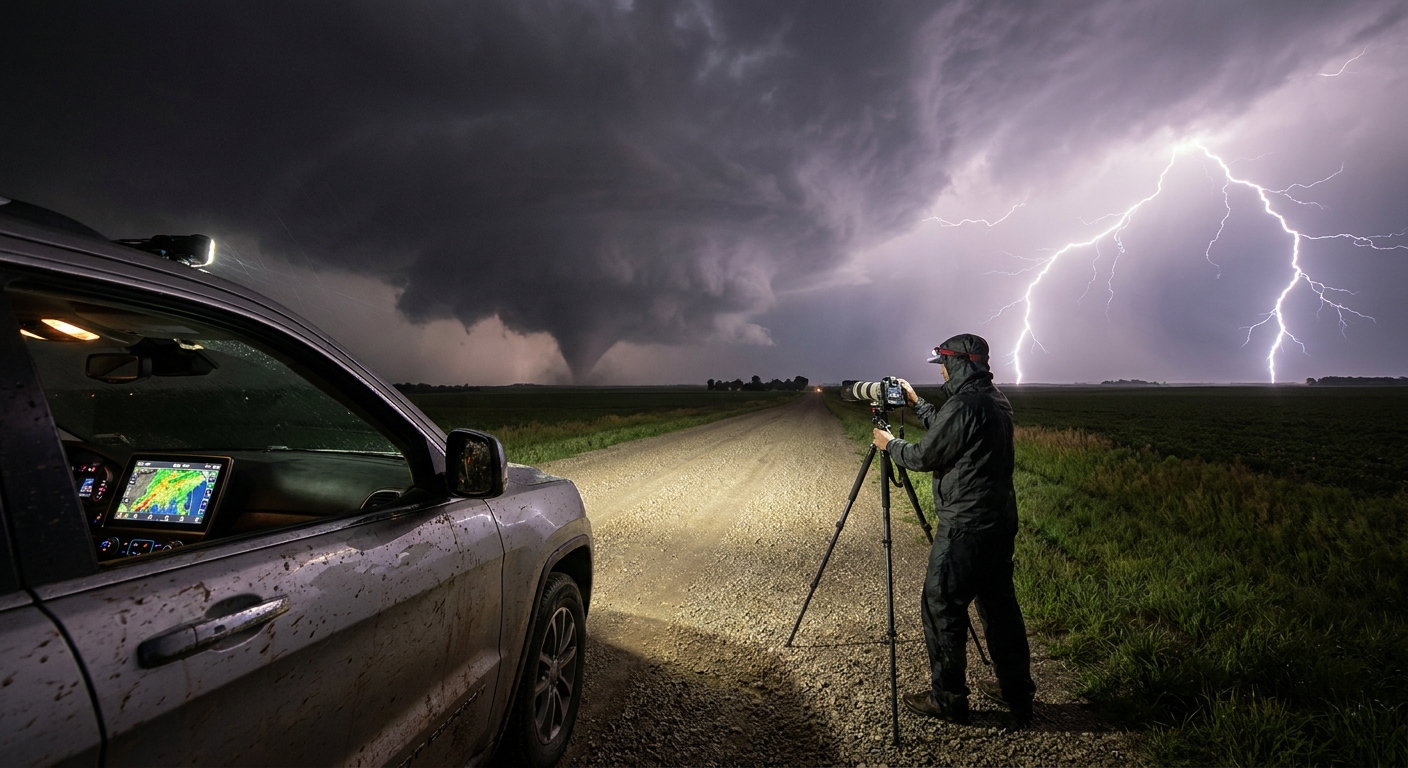 Lightning vs. Tornado Chasing: What Changes When Voltage Becomes the Main Prize