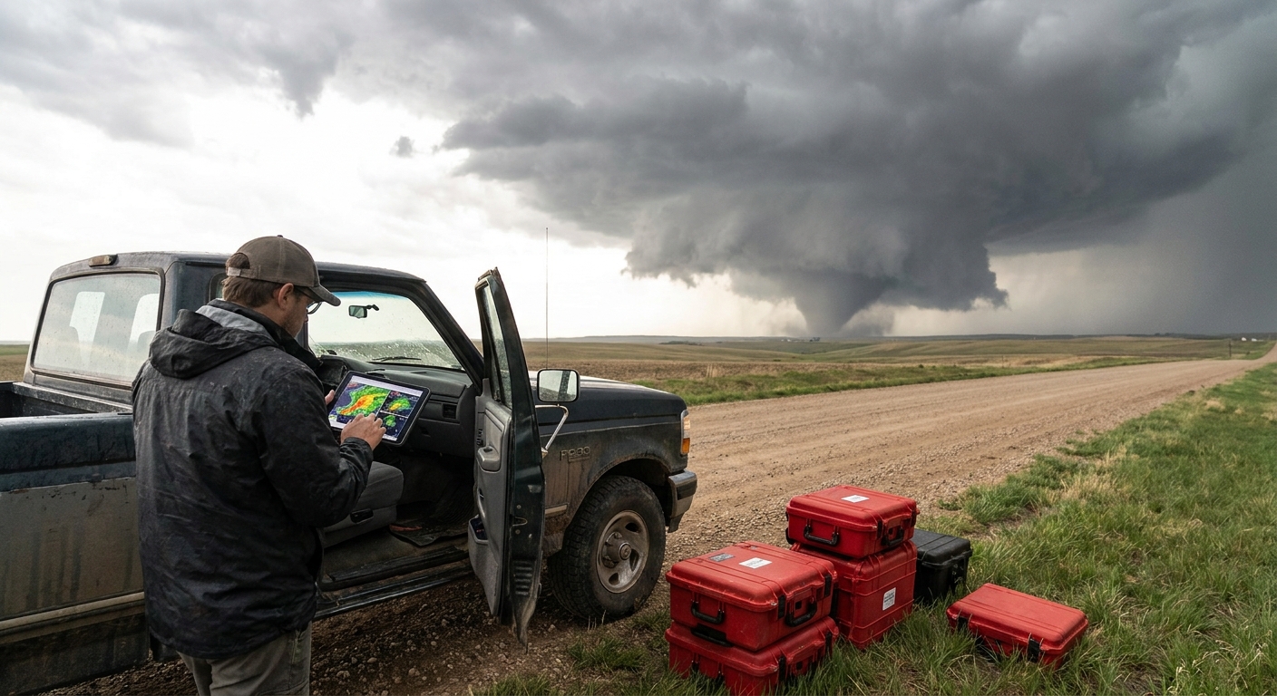 Radar, Rigs, and Red Boxes: A Step-by-Step Weather Gear Playbook for First-Time Storm Chasers